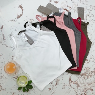 Áo croptop yếm 🍒 2 dây siêu xinh