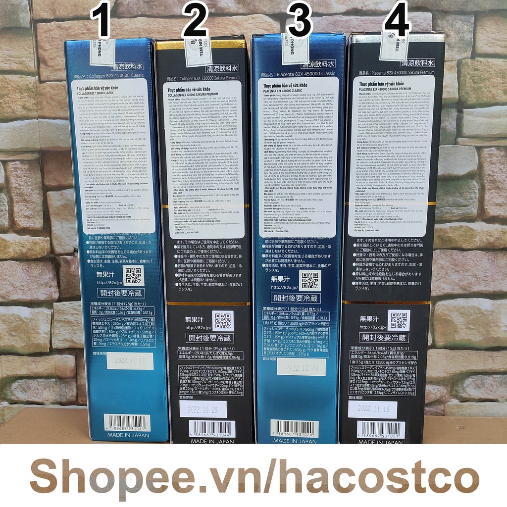 Chai 500ml - Nước uống Collagen 82x 120000 , Nhau thai heo Placenta 82x 450000  Classic , Sakura Premium - | BigBuy360 - bigbuy360.vn
