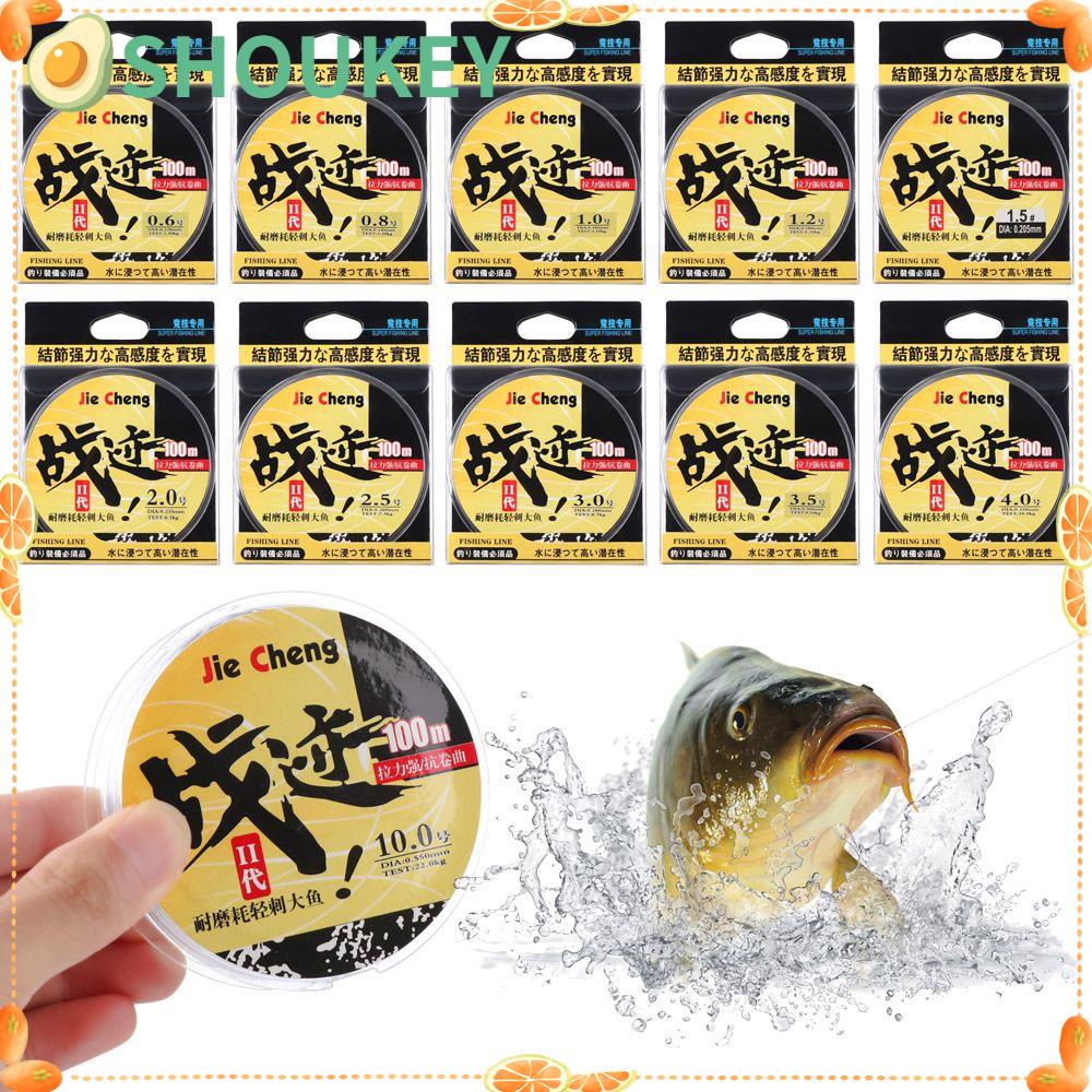 Cuộn dây câu cá sợi carbon nylon co giãn vô hình độ bền cao