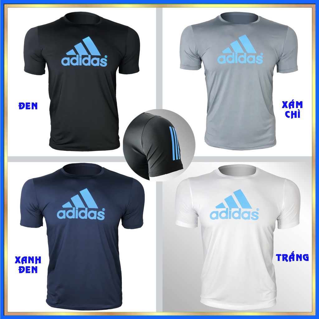 Áo thun thể thao nam đẹp adidas cao cấp, Áo phông nam cổ tròn tay ngắn thể thao nam | BigBuy360 - bigbuy360.vn