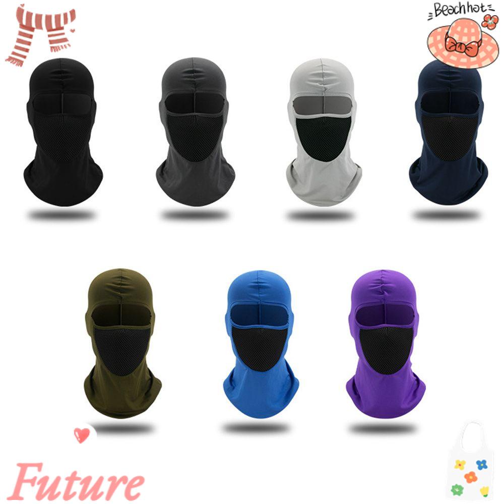 Mũ Trùm Đầu Giữ Ấm Mùa Đông Bằng Lông Cừu Chống Gió Bảo Vệ Khi Chơi Thể Thao