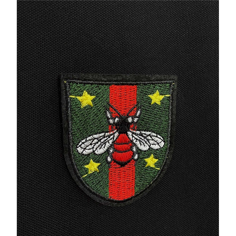 Áo Thun polo Tay Ngắn Thêu Hình Ong Size 4XL Thời Trang Xuân Mới Cho Nam Burberr 2022