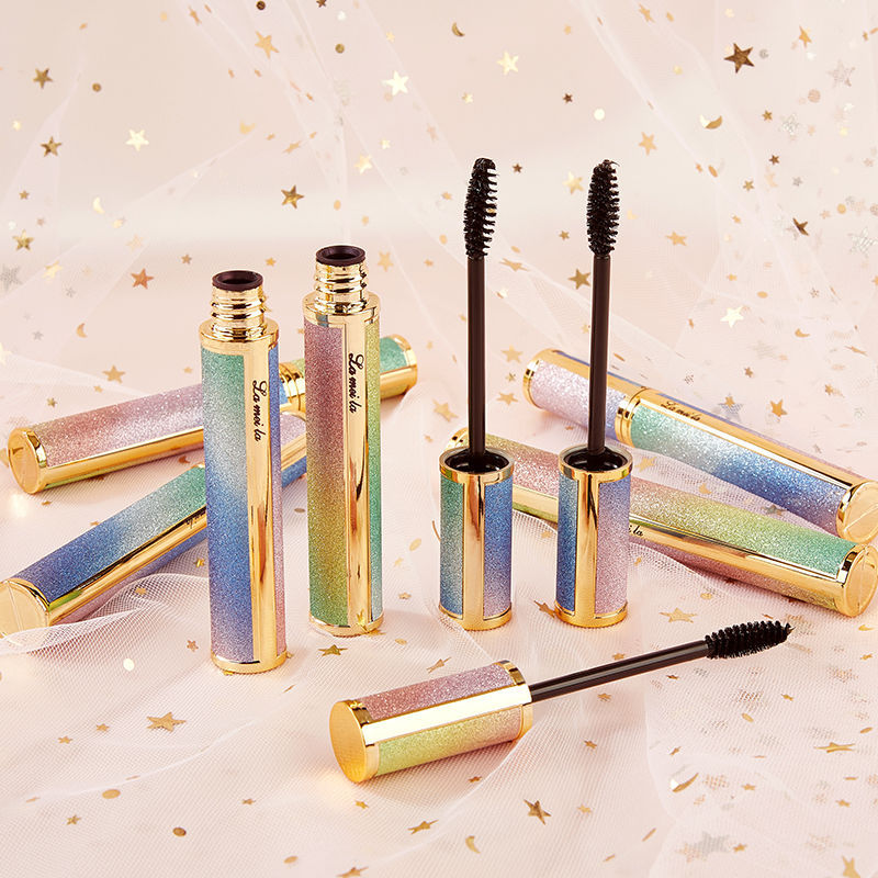 [Hàng mới về] Mascara chuốt cong làm dày lông mi thiết kế vỏ lấp lánh ánh sao | BigBuy360 - bigbuy360.vn