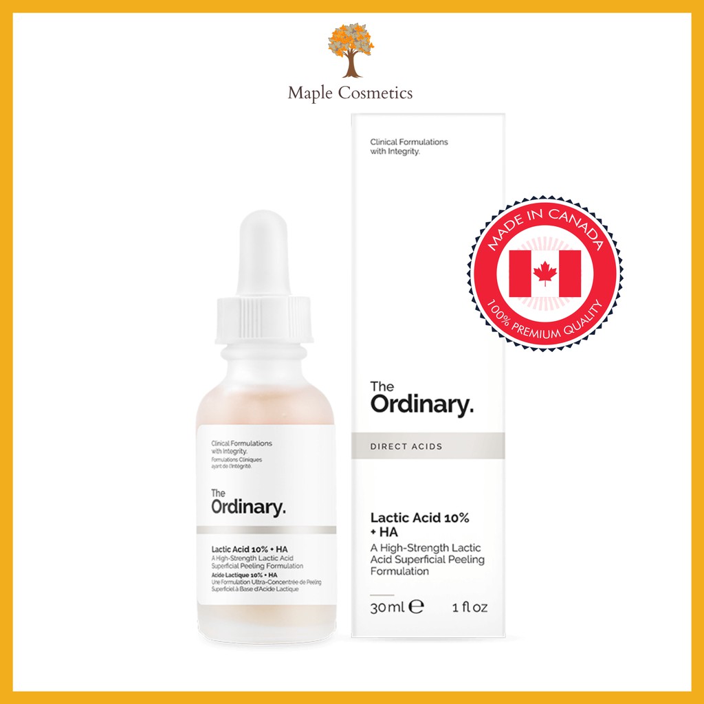 [BẢN CANADA] Tinh Chất Tẩy Tế Bào Chết Lactic 5% + HA, Latic 10% + HA - The Ordinary. | BigBuy360 - bigbuy360.vn