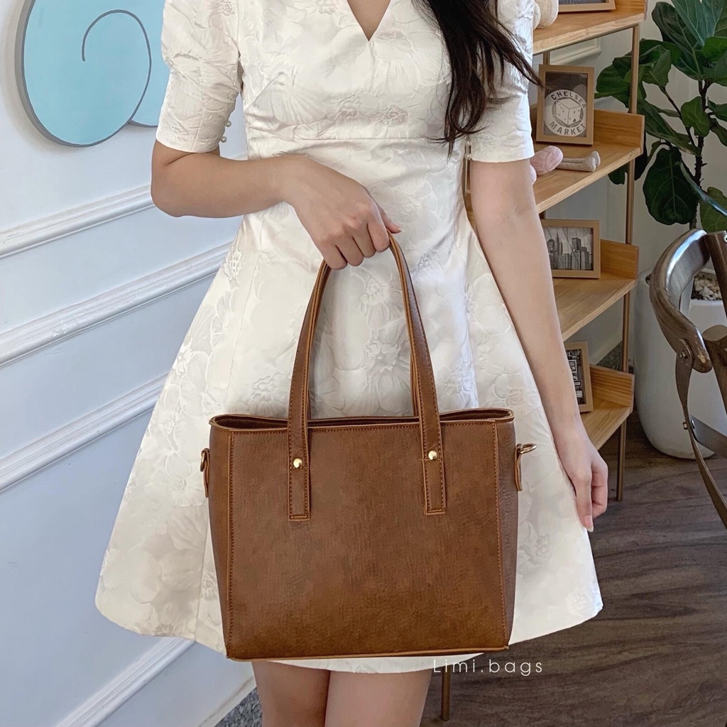 Túi xách nữ đẹp công sở mini da mềm phong cách Hàn Quốc nhỏ xinh thời trang Vintage dễ thương DAISY Limi Bags
