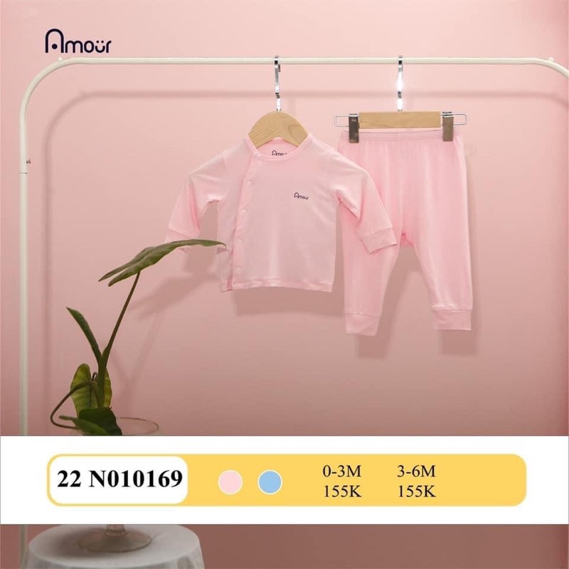 Amour - Bộ sơ sinh và body cho bé 0-6 tháng trai gái