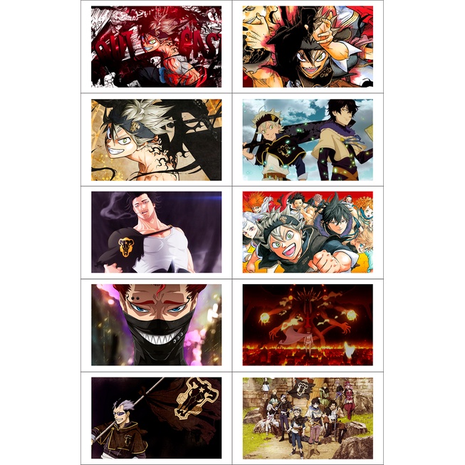 Bộ 30 tấm Baycard Black Clover - Baystore