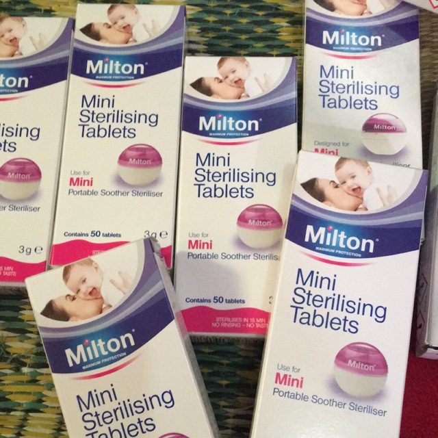 Viên tiệt trùng Milton