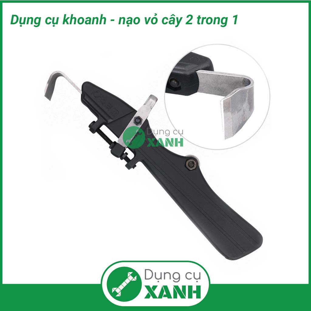 Kìm khoanh cạo vỏ cây tặng kèm 5 lưỡi kéo thay thế