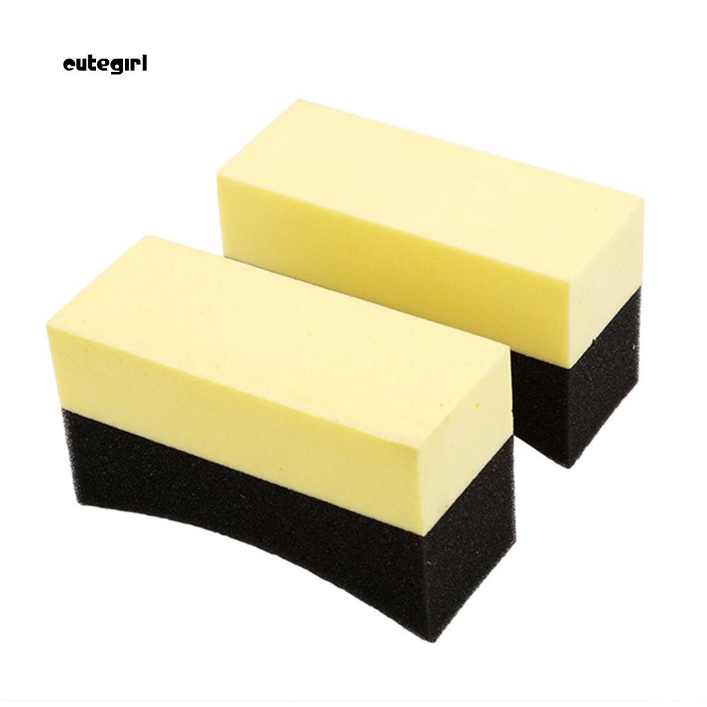 Bộ 2 Mút Đánh Bóng Bánh Xe Ô Tô Tiện Lợi