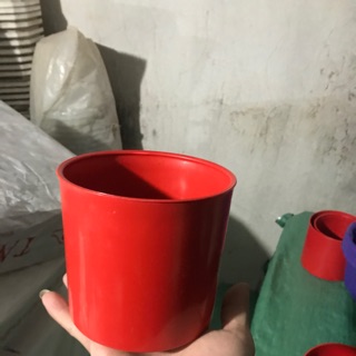 Chậu Nhựa Tròn Trụ 15x15cm