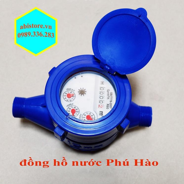 [CHÍNH HÃNG] ĐỒNG HỒ NƯỚC PHÚ THỊNH DN15, PHÚ HÀO BẢO HÀNH 1 NĂM