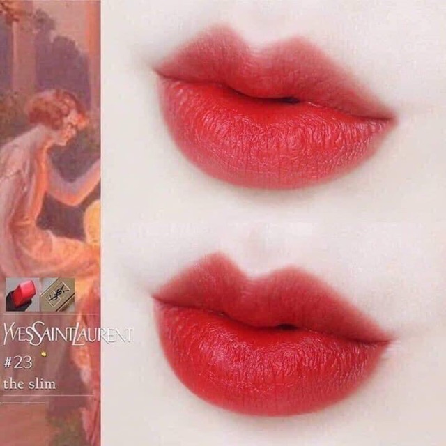 CÓ BILL CHÍNH HÃNG - Son YSL ROUGE PUR COUTURE THE SLIM