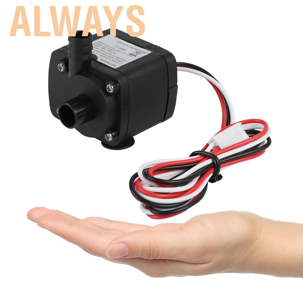 Bơm nước DC 12V 300l / H 1800rpm cho hệ thống làm mát bằng chất lỏng CPU