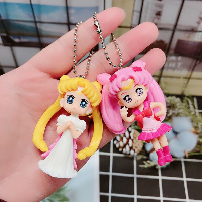 Móc khoá thuỷ thủ mặt trăng MK90 móc khoá hoạt hình dễ thương