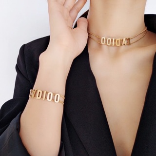 Chocker vòng cổ j'adior hothit 2020 màu nhám ánh vành sanh chảnh