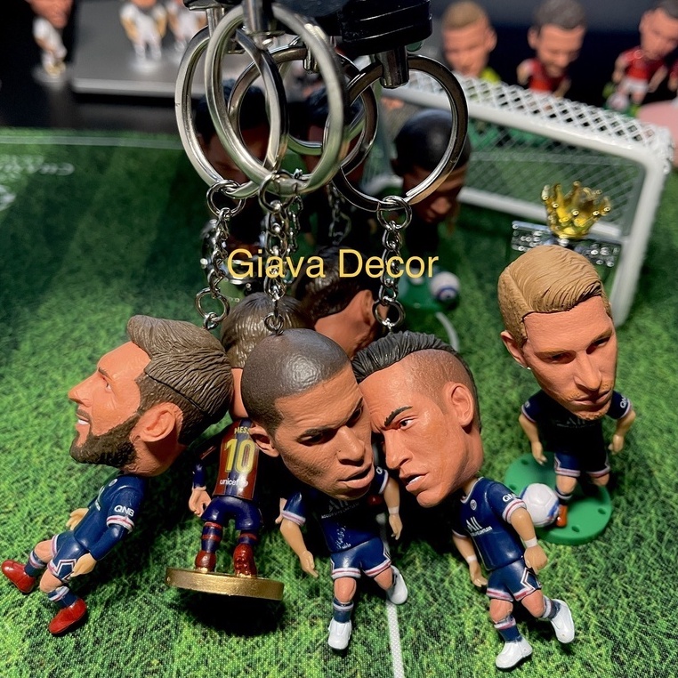 Móc Khóa Tượng Cầu Thủ Messi QUÀ TẶNG CHO NAM |GIAVA DECOR