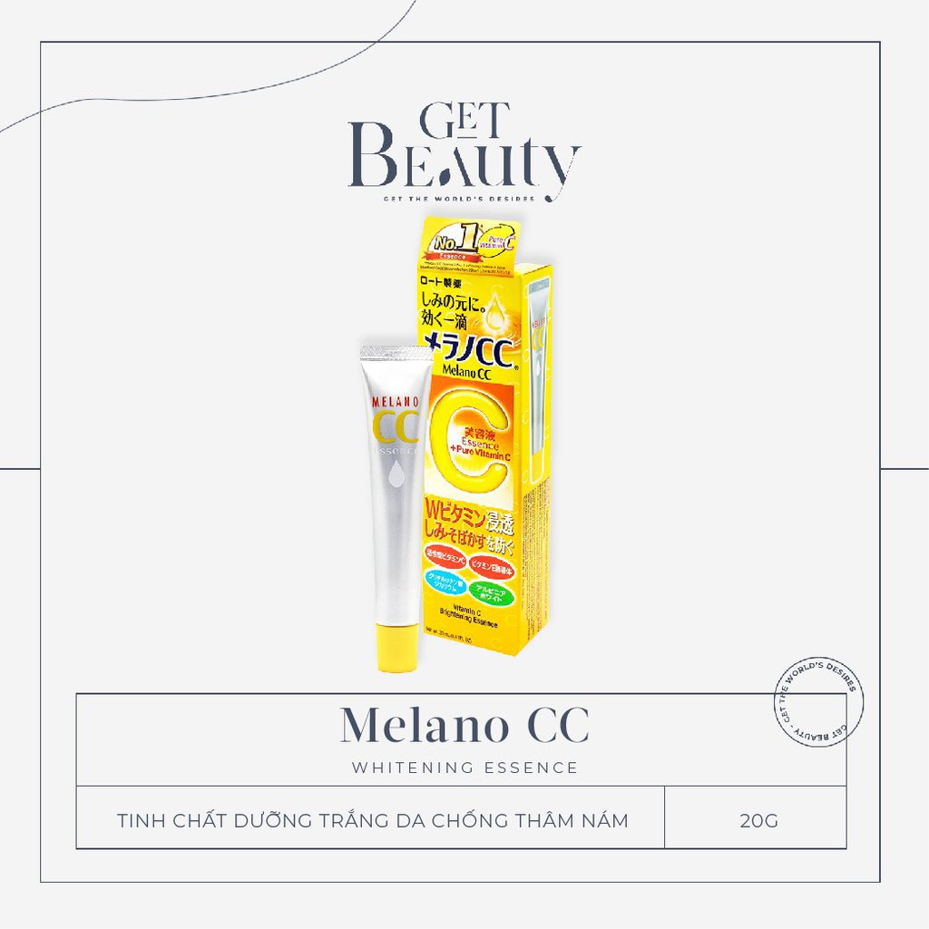 TINH CHẤT DƯỠNG TRẮNG DA CHỐNG THÂM NÁM MELANO CC WHITENING ESSENCE  20ML