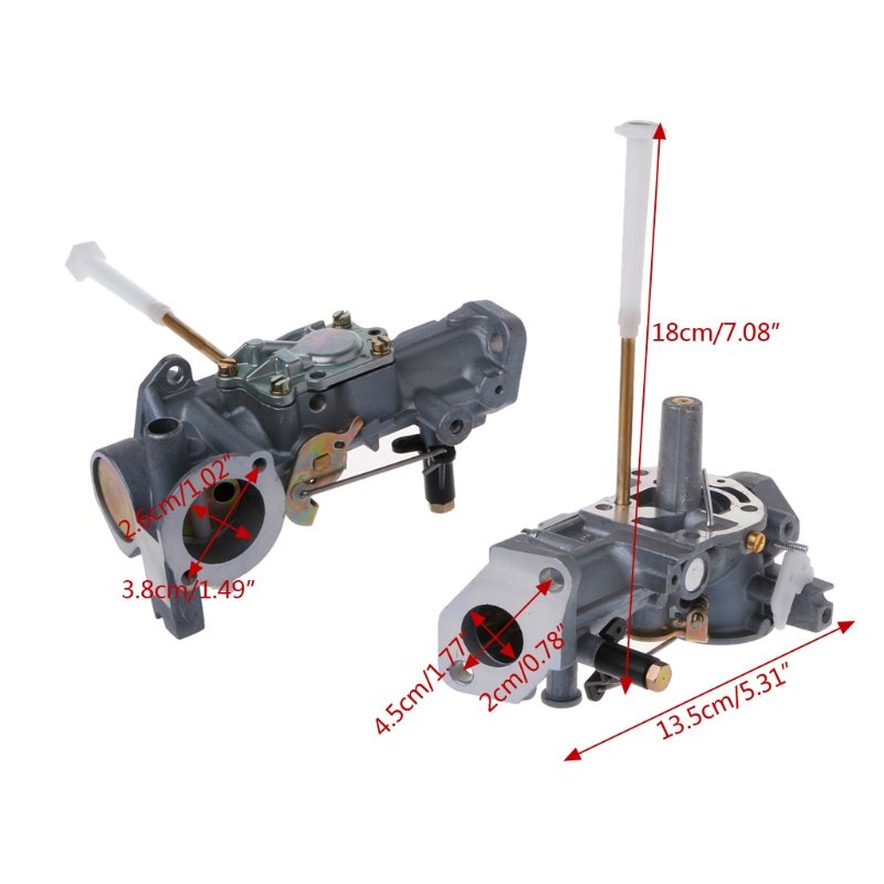 Bộ Chế Hòa Khí Kèm Bộ Lọc Nhiên Liệu Cao Su 498298 495426 5hp Động Cơ Máy Cắt Cỏ Vòng Đệm