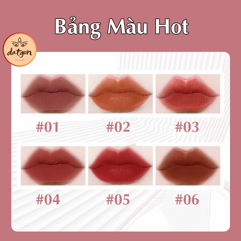 Son Maffick Ren velvet matte, son thỏi nội địa trung chất mềm, mịn môi Datgon