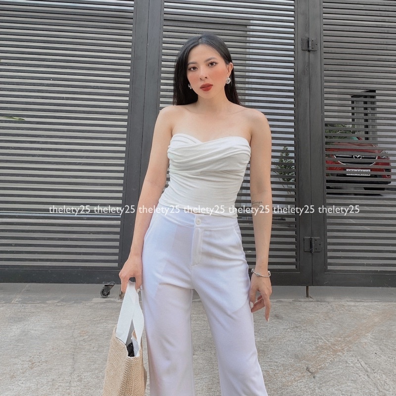 Áo Ống Quây Chéo Ngực | 𝐭𝐡𝐞𝐥𝐞𝐭𝐲