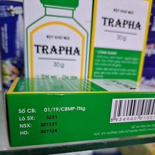 ✅ BỘT KHỬ MÙI TRAPHA [DATE 2027]