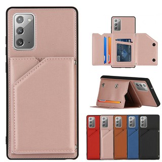 Ốp điện thoại bằng da có ngăn đựng thẻ tiện dụng cho Samsung Galaxy S20 FE Note 20 Ultra S20 + Plus SS Note 20 S20 Ultra