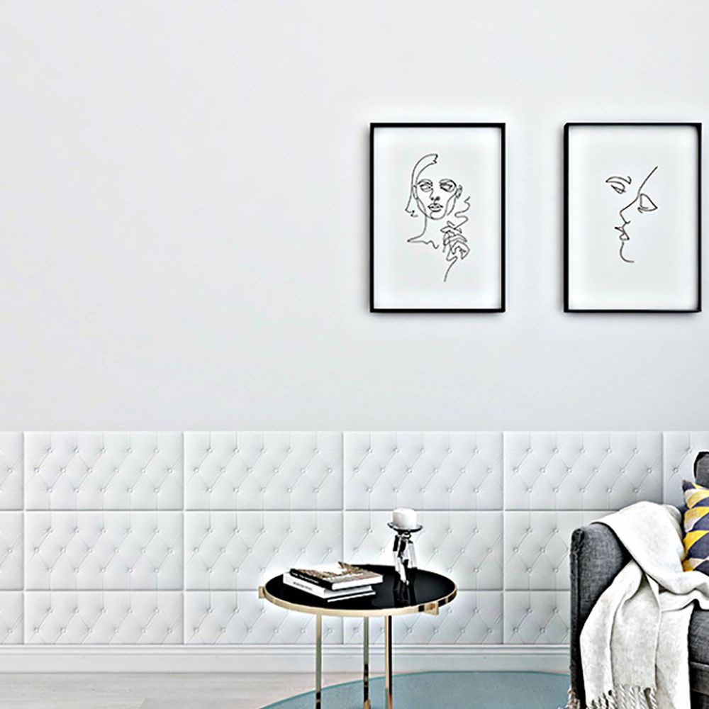 Miếng dán tường bằng xốp họa tiết 3D chống thấm nước chống va đập kích thước 23.6&quot;x11.8&quot;
