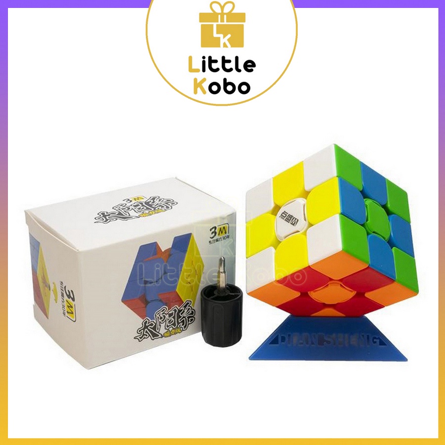 Rubik DianSheng 2M 3M 4M 5M Rubic 2x2 3x3 4x4 5x5 Có Nam Châm Stickerless Không Viền Đồ Chơi