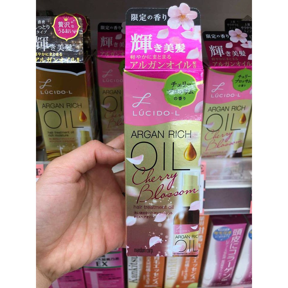 (BILL - Sẵn) Tinh Dầu Dưỡng Tóc Lucido L Argan Rich Oil | BigBuy360 - bigbuy360.vn