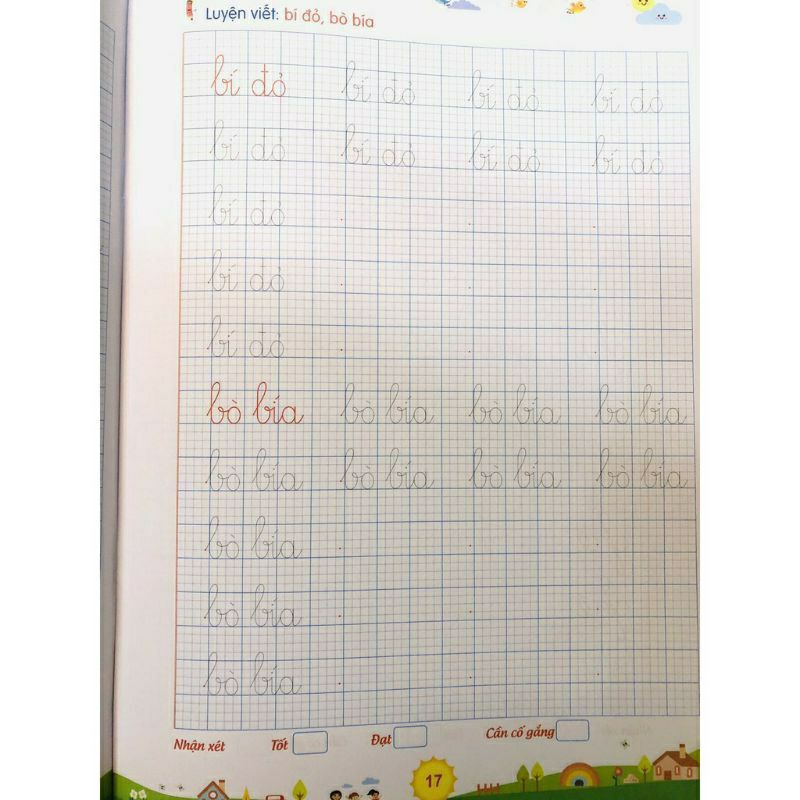 Sách - Bước đầu tập viết  NSTO