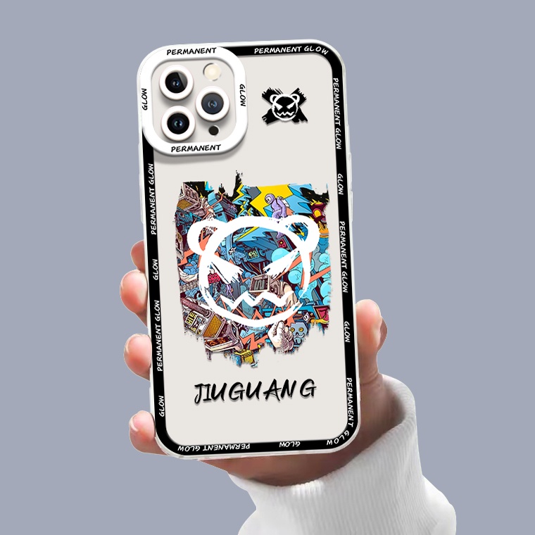 Ốp Điện Thoại TPU Silicon Mềm Chống Sốc Họa Tiết Hoạt Hình Cho IPhone 14 13 12 11 10 Pro XS Max X XR 8 7 6 6S Plus