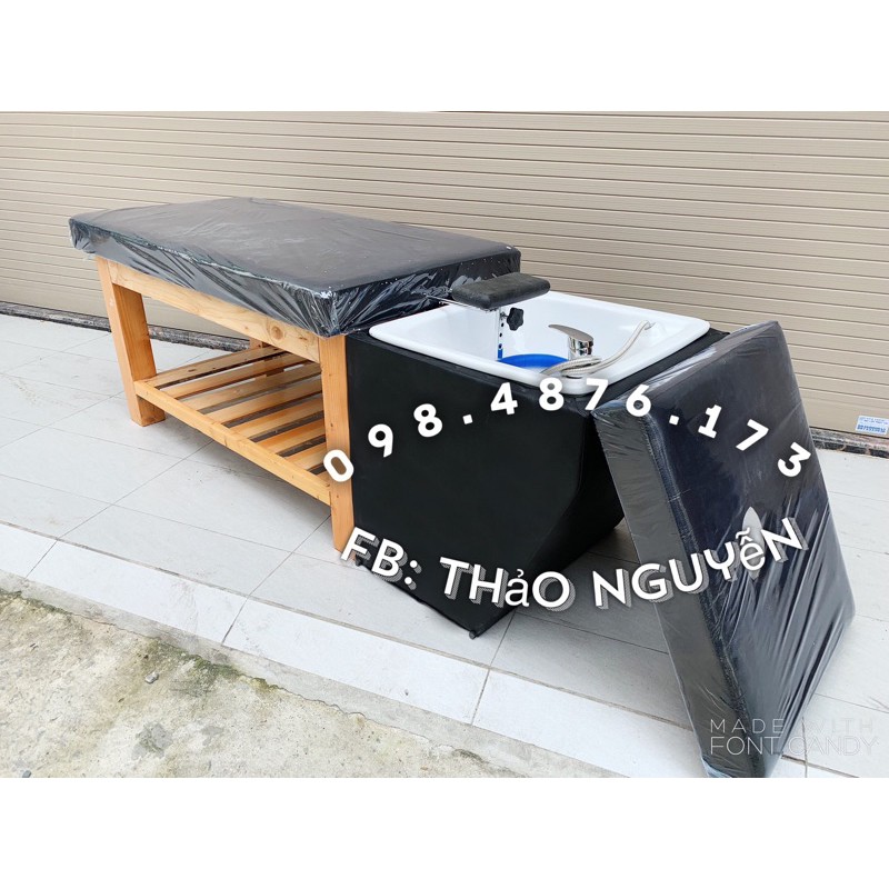 Giường Gội Đầu Bồn Sứ