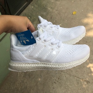Giầy Ultraboost trắng full