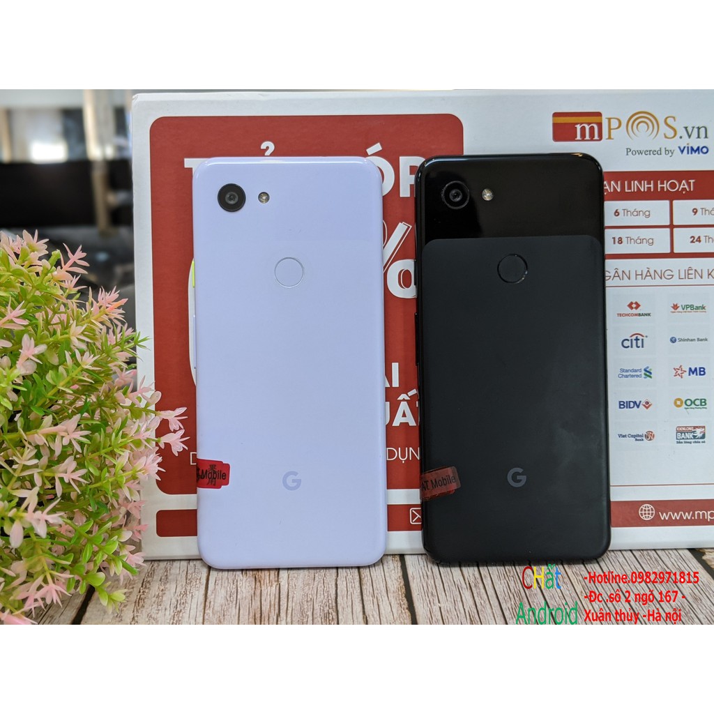 [Mã 2611DIENTU500K hoàn 7% đơn 300K] Điện thoại Google Pixel 3a Quốc tế 2 sim mới 99% bao gồm sạc zin. | BigBuy360 - bigbuy360.vn