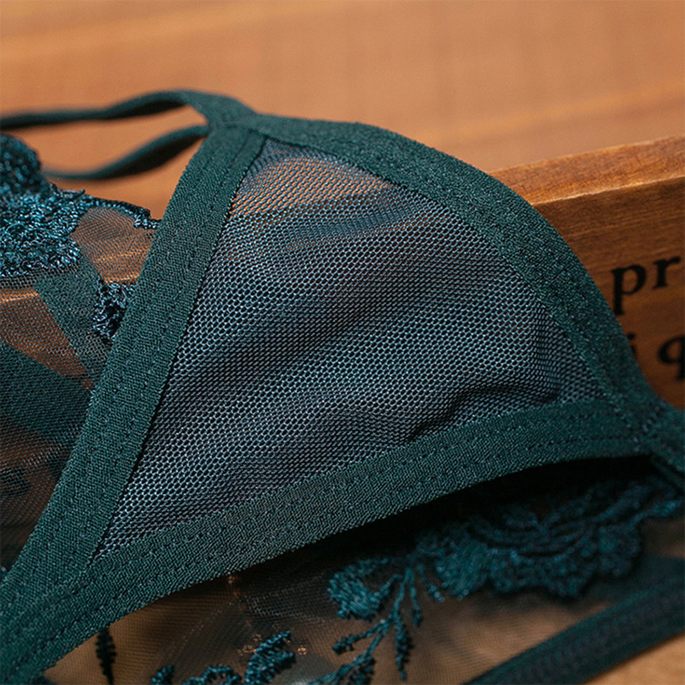 Quần Lót Nữ Thêu Hoa Dây Đan Chéo Sau2Life