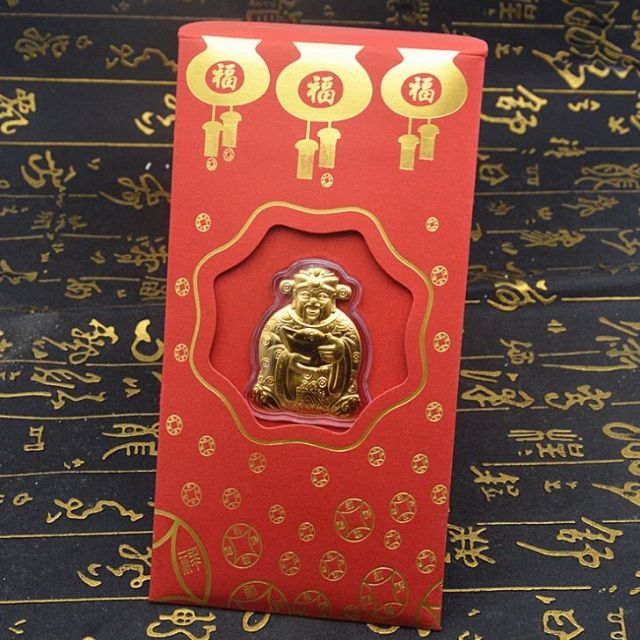 Bao lì xì mạ vàng