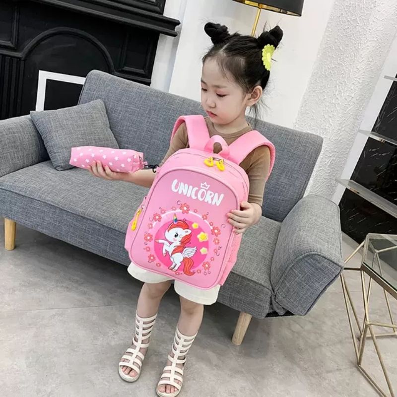 Balo unicorn cho bé lớp mầm