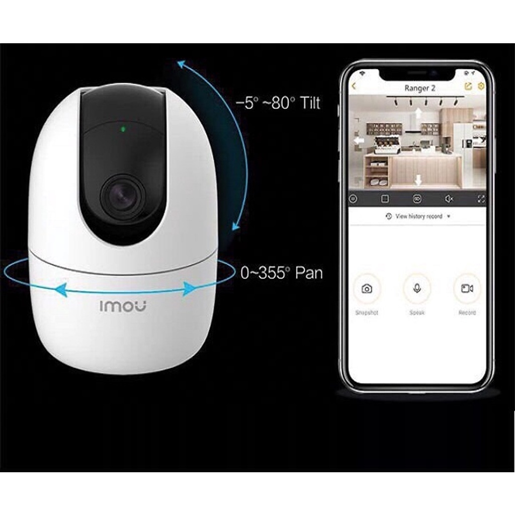 Camera wifi không dây Imou A22 chính hãng/ theo dõi chuyển động/  hồng ngoại/ đàm thoại/ cảnh báo chuyển động