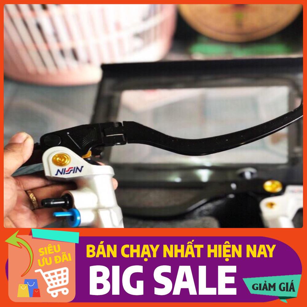 Tay thắng độ bình dầu rời nissin bản cao cấp cho các dong xe