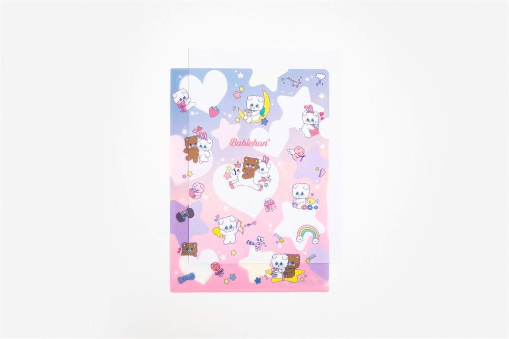 Kẹp Tài Liệu ARTBOX Hàn Quốc Từ PP In Hình Cún Barbichon