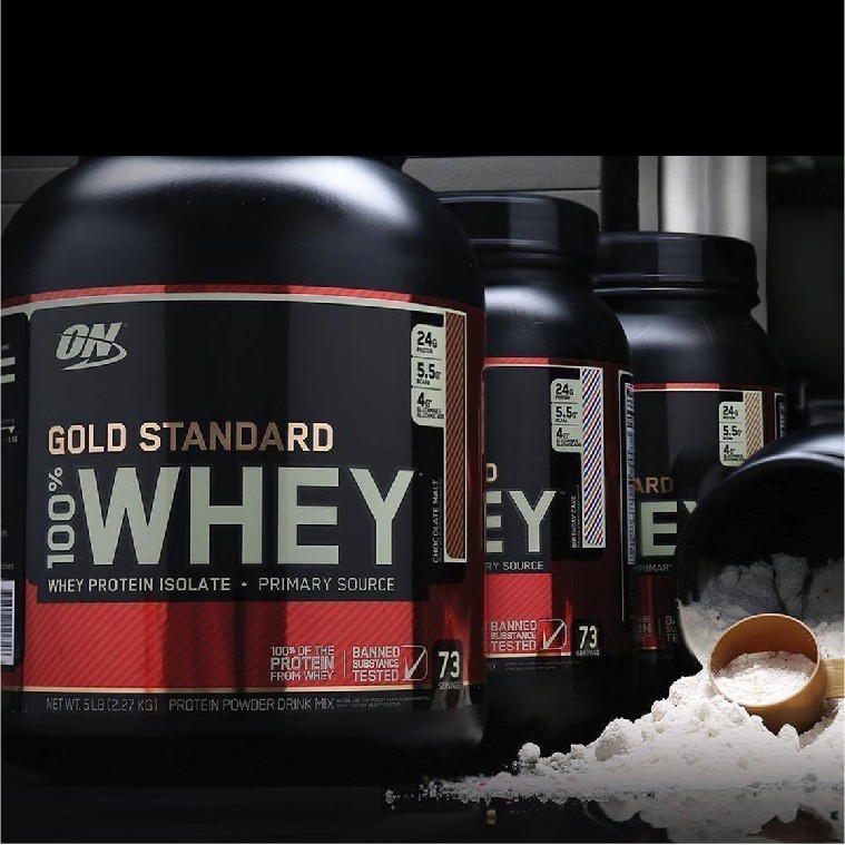 ON GOLD STANDARD  WHEY PROTEIN 5LBS - 2.27 Kg - Tăng cơ, Giảm mỡ