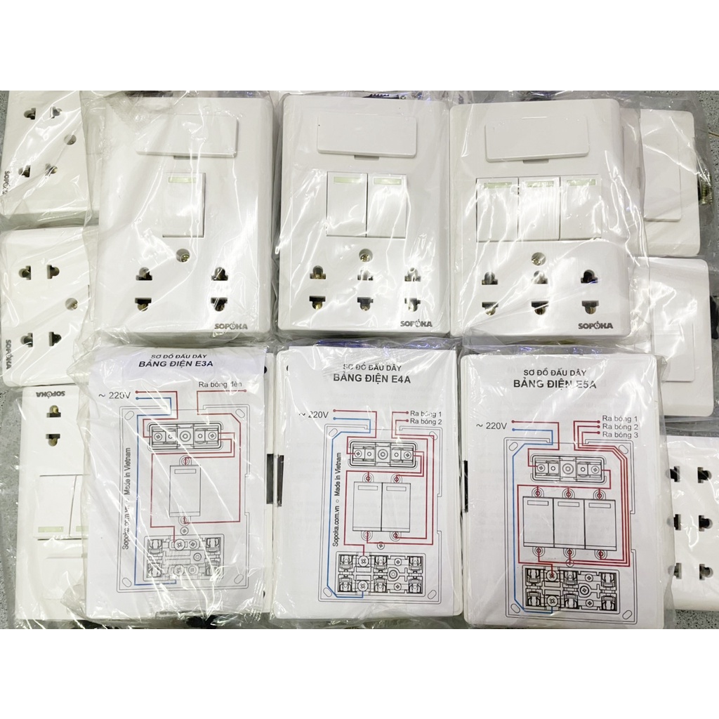 Bảng điện cao cấp Sopoka