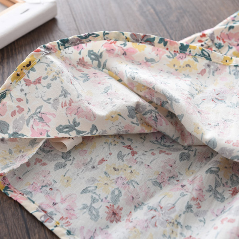 Đầm công chúa BEAR LEADER tay phồng họa tiết chấm bi thời trang mùa hè mới cho bé gái 2-7 tuổi