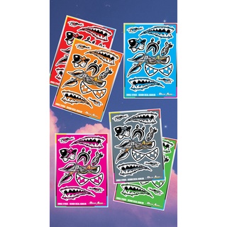 Tem Logo Sticker Cá Mập Siêu Dễ Thương