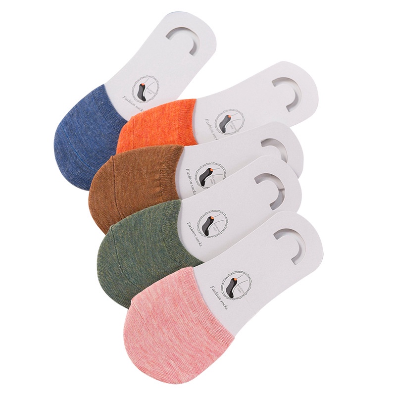 Vớ Cotton Mỏng Tàng Hình Màu Sắc Thời Trang Cho Nữ