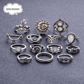 💍 Set nhẫn Boho 14 chiếc 💍