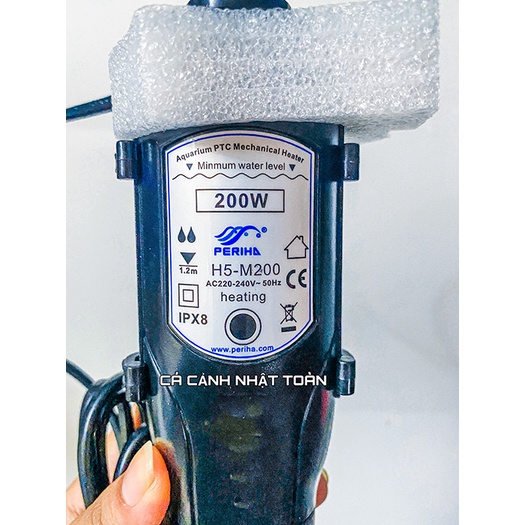 SƯỞI PERIHA BỌC NHỰA CHỐNG BỎNG H5-M CHO BỂ CÁ