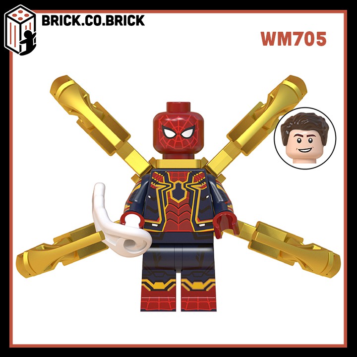 WM6061 - Đồ chơi lắp ráp minifigures và lego phiên bản siêu anh hùng super heroes Marvels DC Avengers End Game Báo Thù