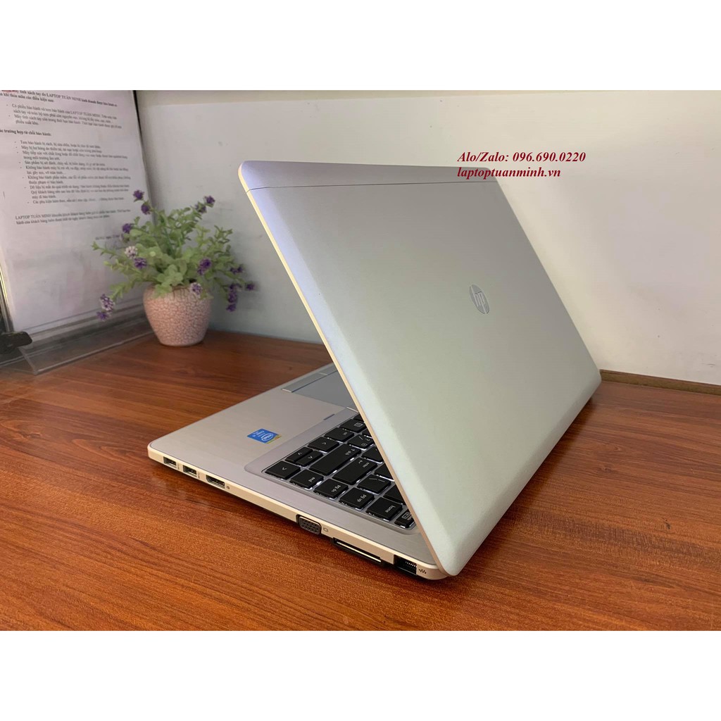 [ ẢNH THẬT ] Laptop cũ HP Folio 9480m SIÊU MỎNG CỰC ĐẸP - i5 4310U RAM 4GB SSD 180GB - màn hình 14 inch HD | BigBuy360 - bigbuy360.vn